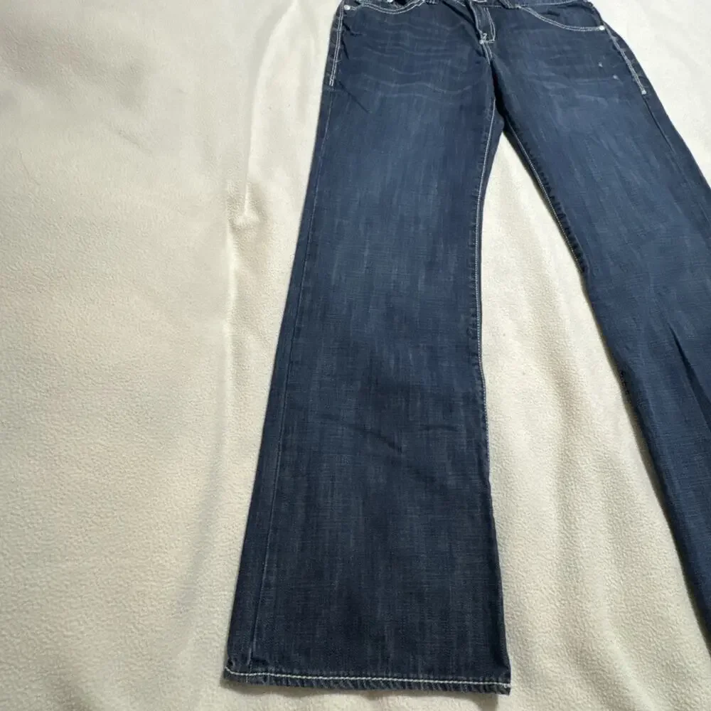 Rock and Republic Jeans Men's Size 36x34 Straight Leg Dark Wash Rebellion R5101